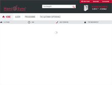 Tablet Screenshot of hemisync.de